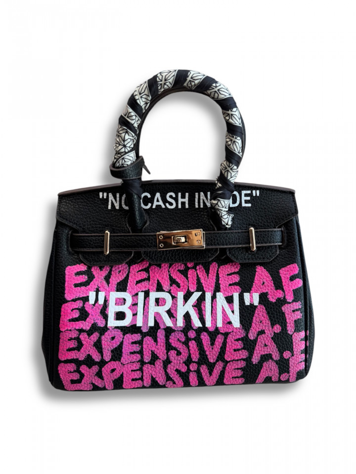 Bolso Expensive AF black