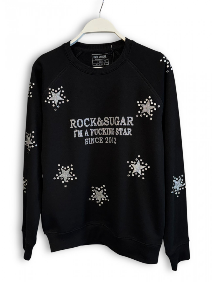 Sudadera Fkng Star cristales
