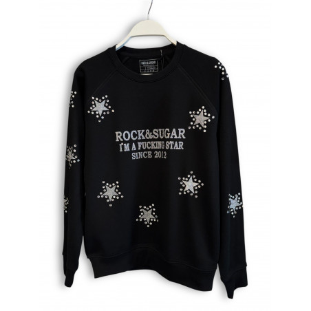 Sudadera Fkng Star cristales