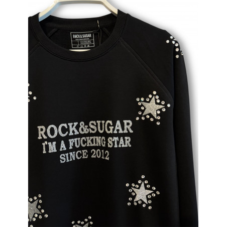 Sudadera Fkng Star cristales