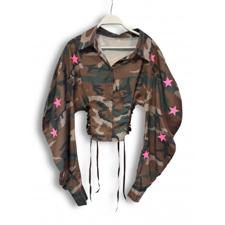 Camisa Camu Fkng Star Pink