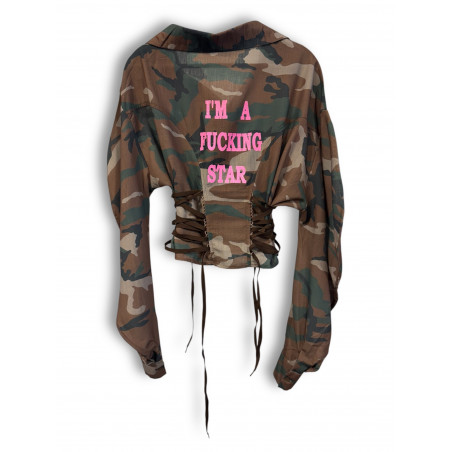 Camisa Camu Fkng Star Pink