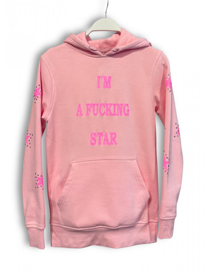 Sudadera Fkng Star Pink
