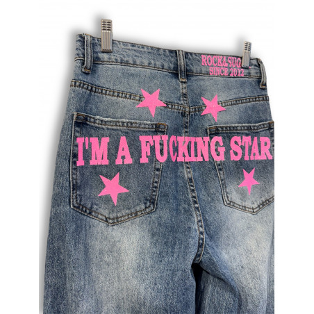 Jeans Fkng Star Pink
