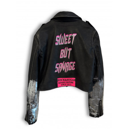 Biker Sweet but Savage Silver