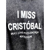 Camiseta Icons Tachas I miss Cristobal