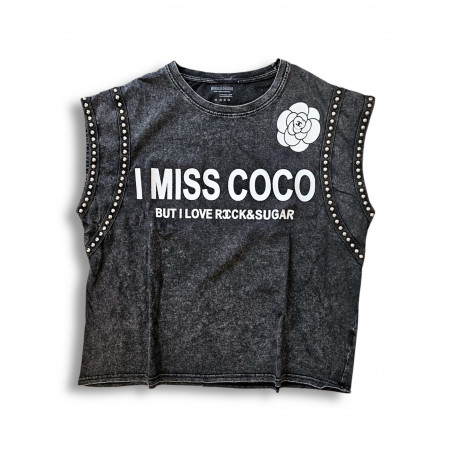 Camiseta ICONS tachas Coco