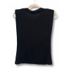 Camiseta Olvídalo Negra Tachuelas