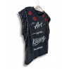 Camiseta Art Worth Kissing Glitter