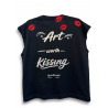 Camiseta Kisses Sin Mangas