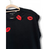 Camiseta Sin Mangas Kisses