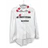 Camisa Art Worth Kissing