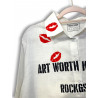Camisa Art Worth Kissing