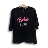 Camiseta Barbie Punk Black