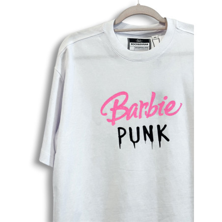 Camiseta Barbie Punk White