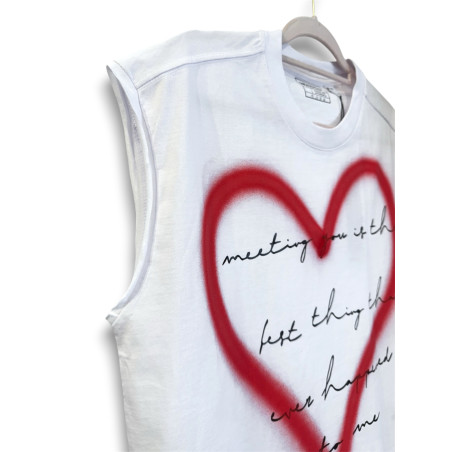 Camiseta Meeting You sin mangas