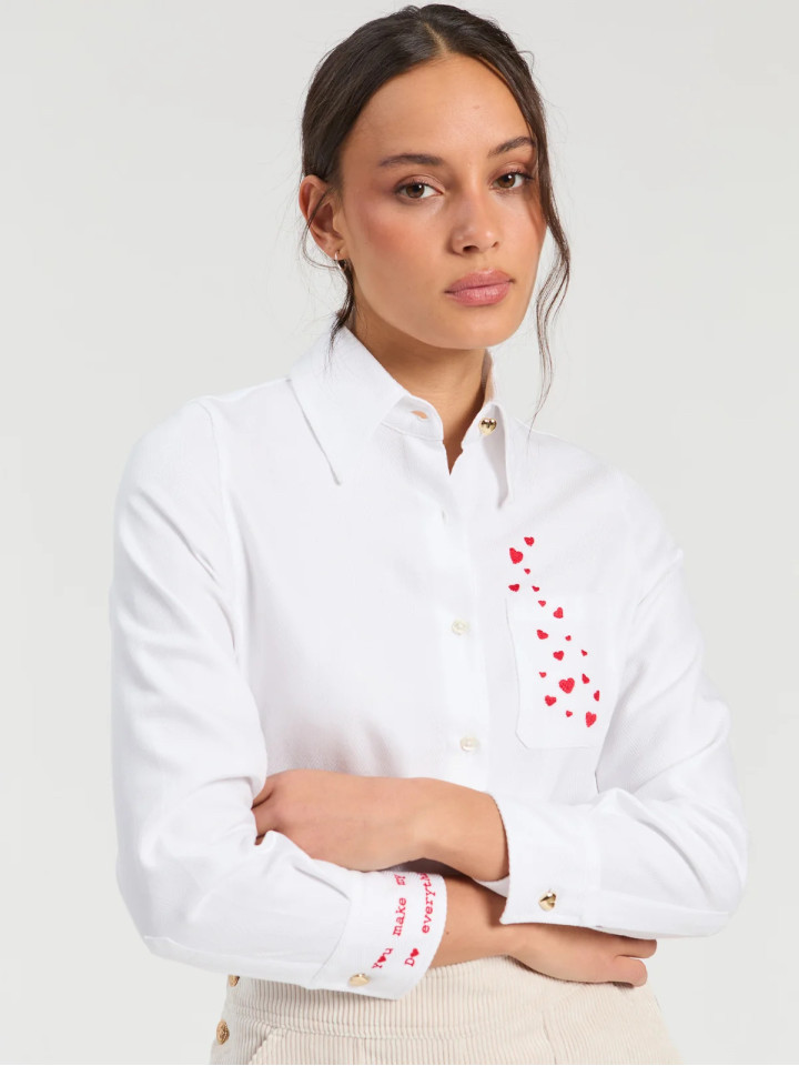 CAMISA ESPIGA BLANCA...