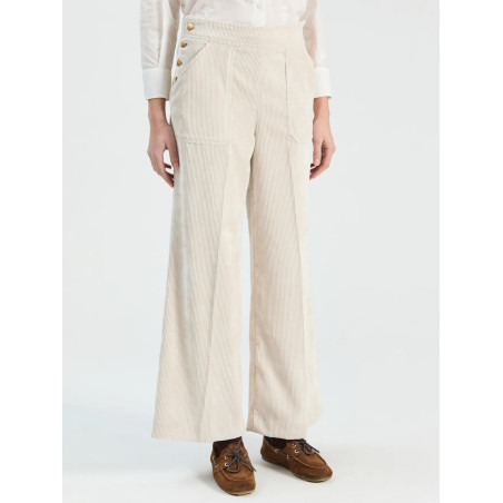 PANTALÓN PANA CRUDO