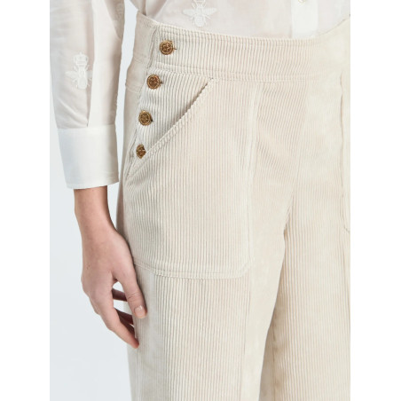 PANTALÓN PANA CRUDO