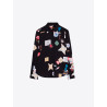CAMISA NEGRO LOVE MULTICOLOR