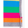 CAPUCHA GRIS PUNTO RAYAS MULTICOLOR